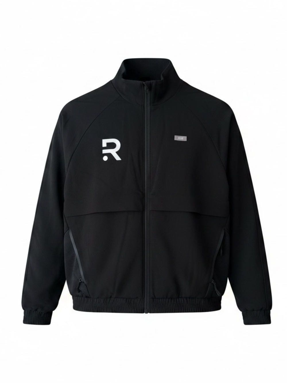 Figs Sydney scrub jacket black XS embroidered “R” logo